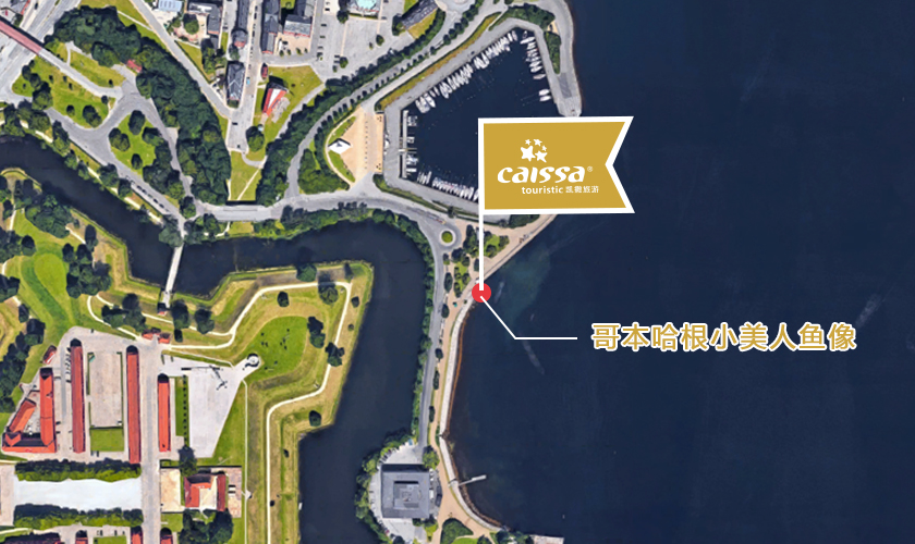 Den Lille Havfrue, Langelinie, 2100 København Ø, Danmark